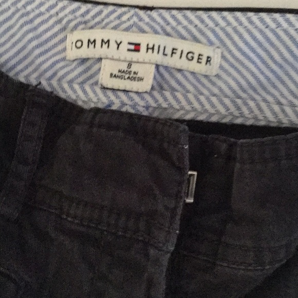 tommy hilfiger black jeans womens